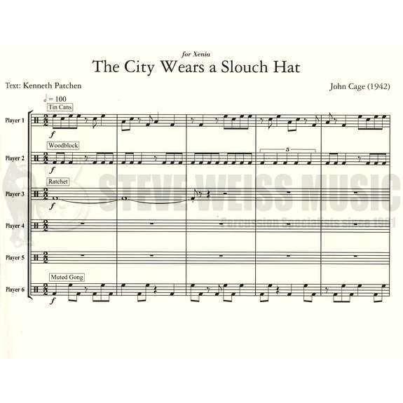 Cage-The City Wears a Slouch Hat (S)-P/Voice actors