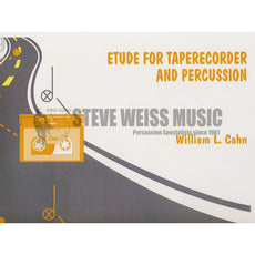 Cahn-Etude for Tape Recorder and Percussion OS