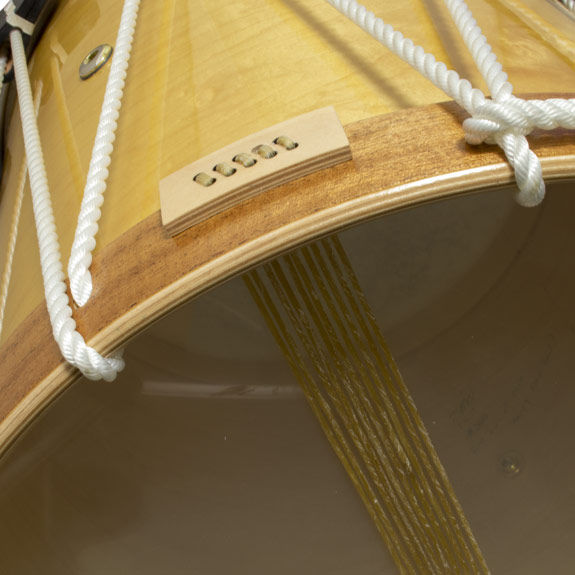 Calderwood Percussion Rope Tension Field Drum - 16x16