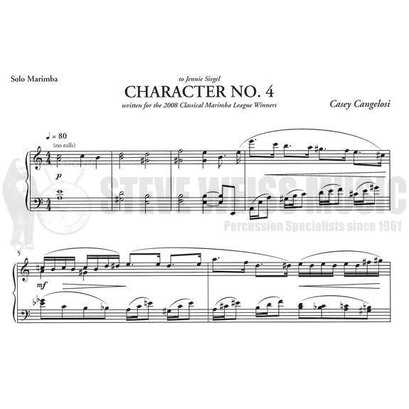 Cangelosi-Character No. 4-M