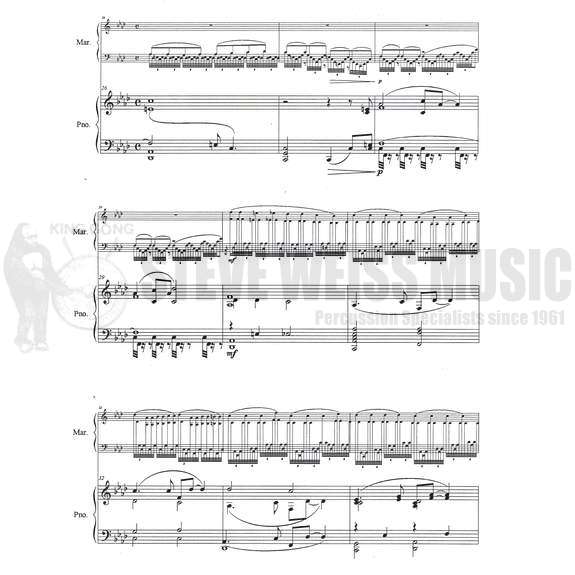 Cangelosi-Concerto for Marimba and Orchestra No. 2 (SP)- M/PN Red.