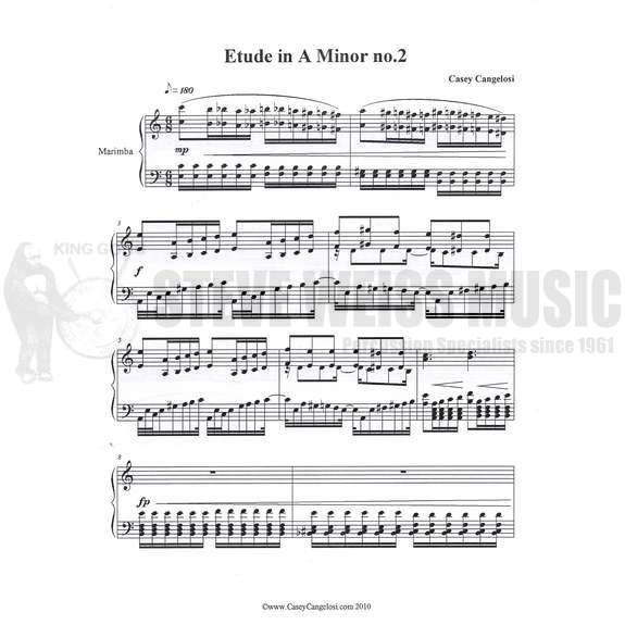 Cangelosi-Etude in A minor No. 2-M