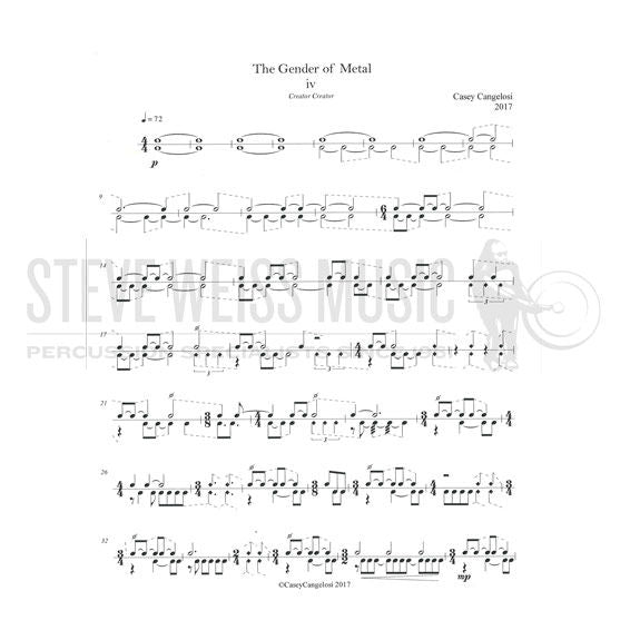 Cangelosi-Gender of Metal, The-2T/P