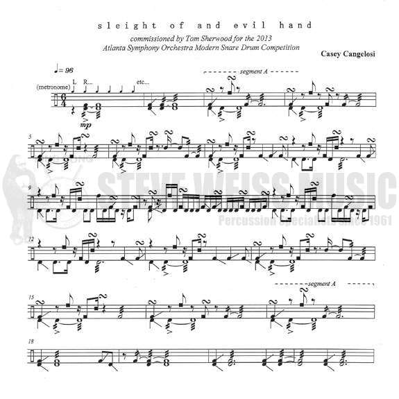 Cangelosi-Sleight of and evil Hand-SD/Metronome