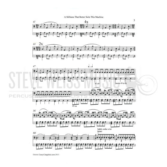 Cangelosi-Stillness That Better Suits This Machine, A-P/ Trinome