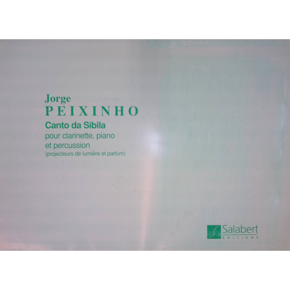 Canto Da Sibila by Jorge Peixinho