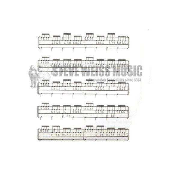 Capozzoli-Around the Drums with Paradiddles