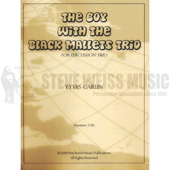 Carlin-Boy With the Black Mallets Trio (SP)-V/BM/DS