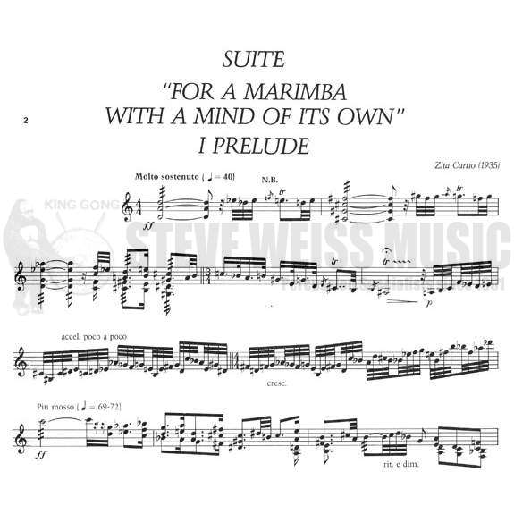 Carno-Suite For a Marimba with a mind of its Own