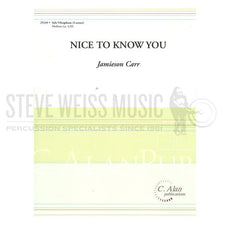 Carr-Nice to Know You-V