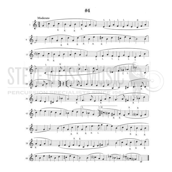 Carroll-Ten Progressive Etudes for the Marimba