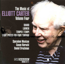 Carter-Eight Pieces for Four Timpani (D. Druckman) (CD)