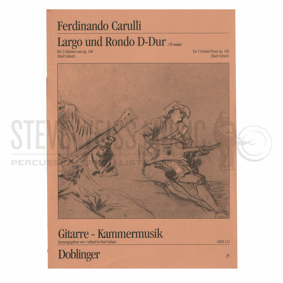 Carulli-Largo and Rondo in D, Op. 146