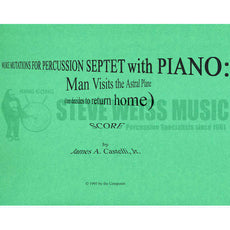 Castelli-More Mutations for Percussion Septet with Piano (SP)-2B/V/2CH/Cro/M/4T/P/PN