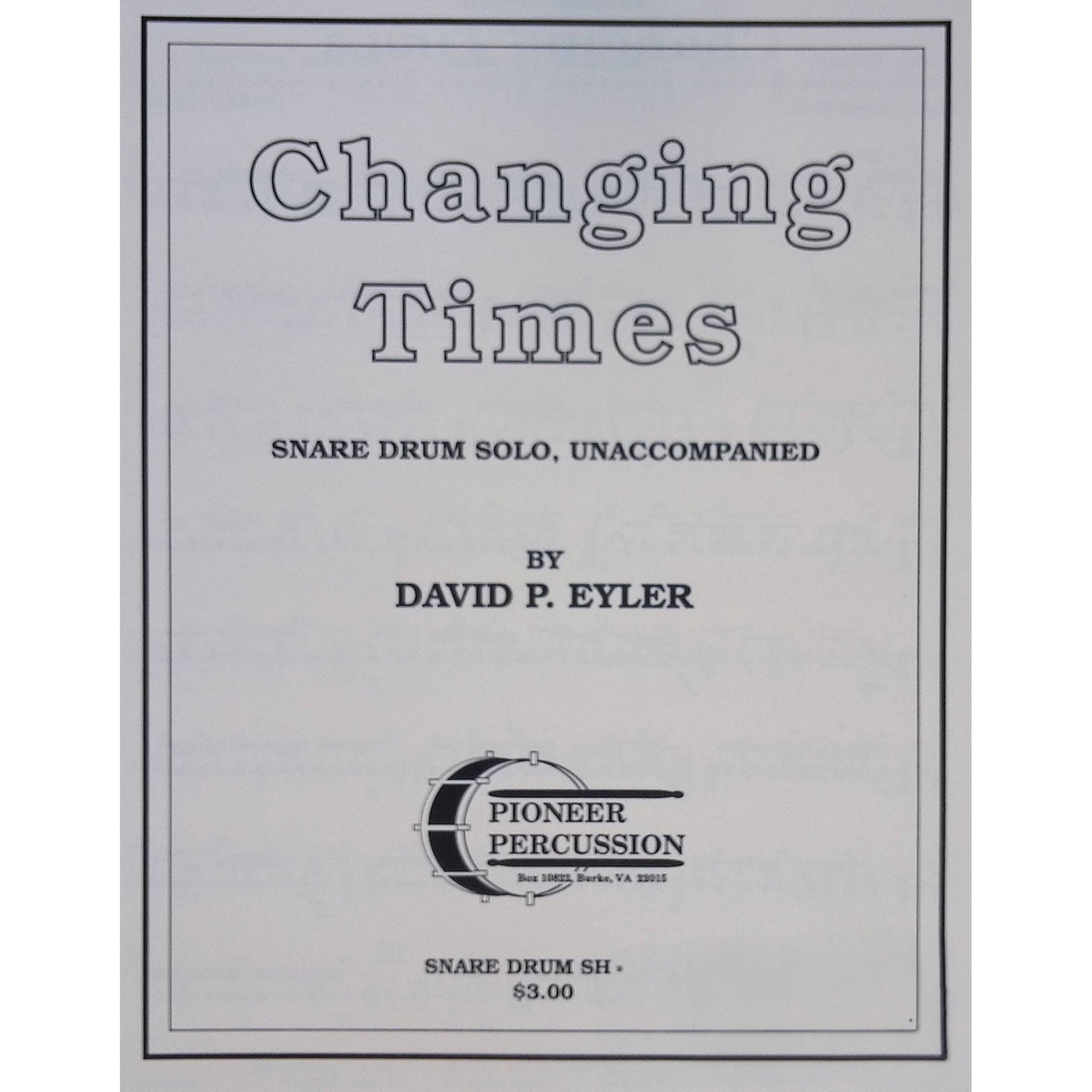 Changing Times by David Eyler