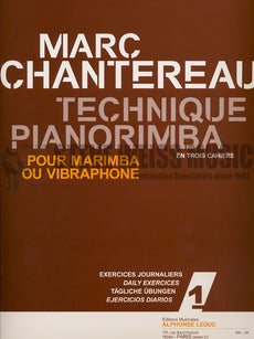 Chantereau-Technique Pianorimba vol. 1