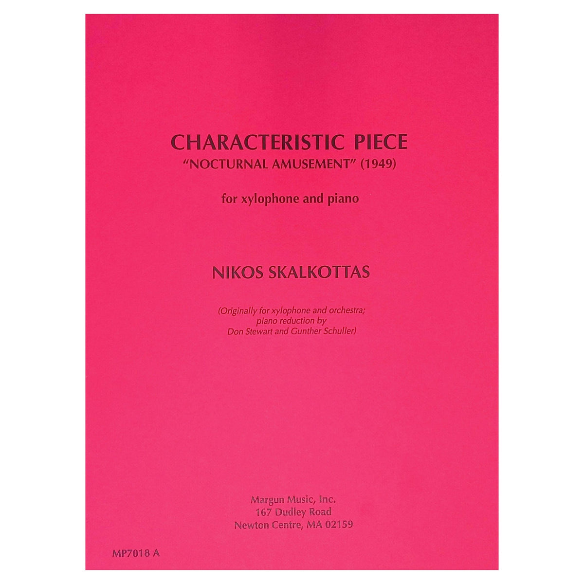 Characteristic Piece Nocturnal Amusement by Nikos Skalkottas