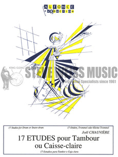 Chauviere-17 Etudes for Snare Drum