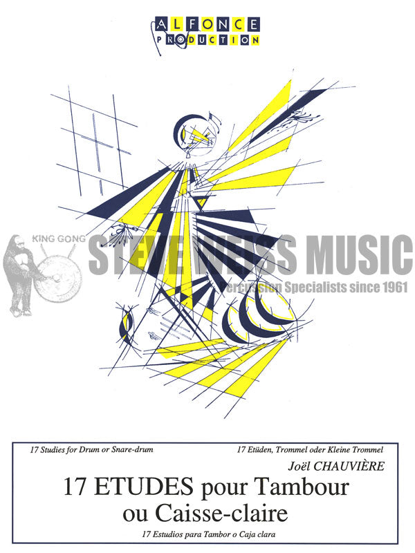 Chauviere-17 Etudes for Snare Drum