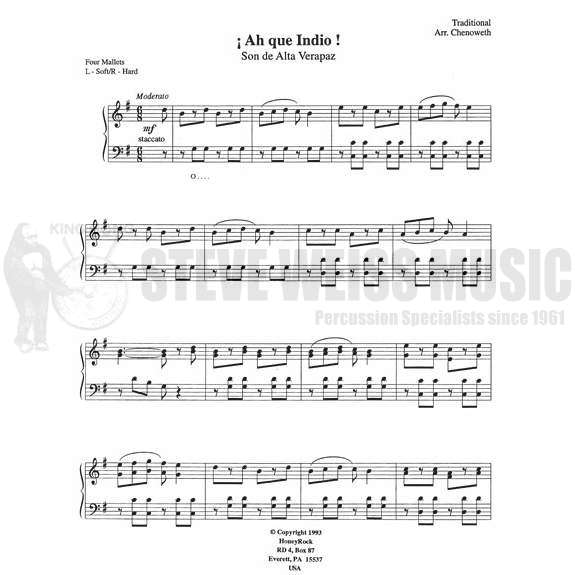 Chenoweth-Four Central American Folk Tune