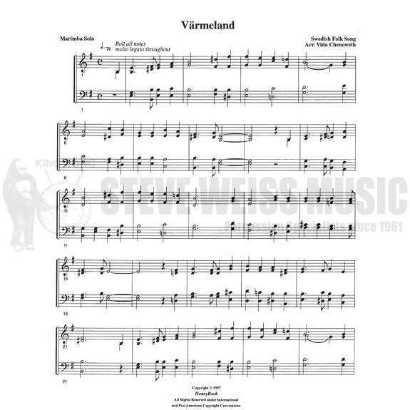 Chenoweth-Three for Four Mallets
