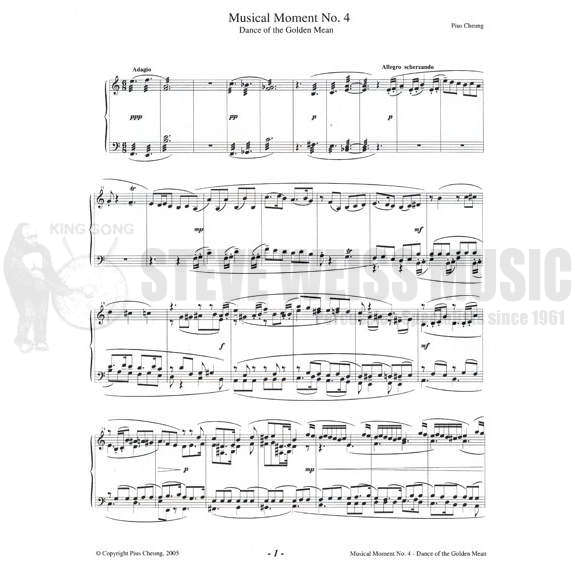 Cheung-Musical Moment No. 4: Dance of the Golden Mean-M