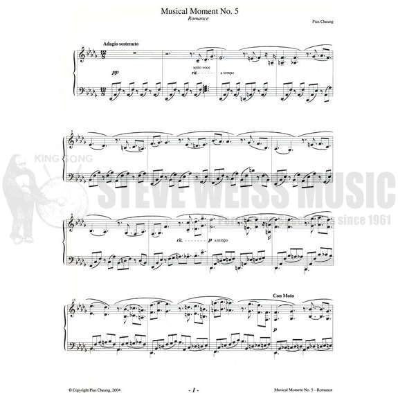 Cheung-Musical Moment No. 5: Romance-M