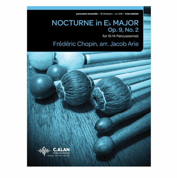 Chopin-Nocturne in E-flat Major Op. 9 No. 2 arr. Arie (SP)-B/2V/C/opt. Aluphone/4M/opt. 4T