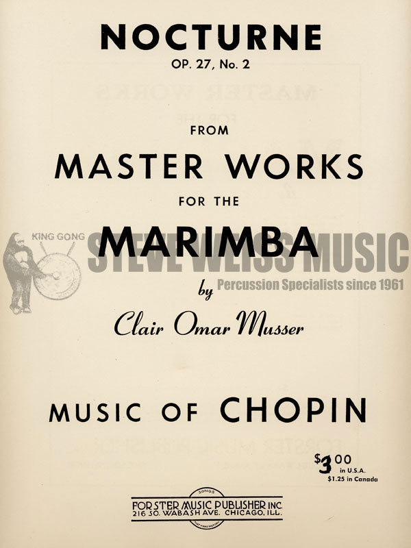 Chopin-Nocturne op.27, No.2-Musser