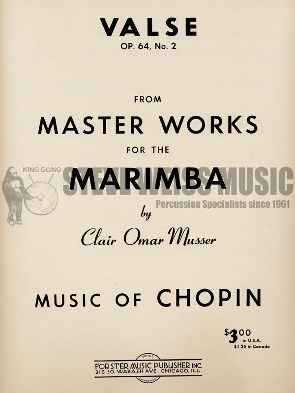 Chopin-Valse op.64, No.2-Musser