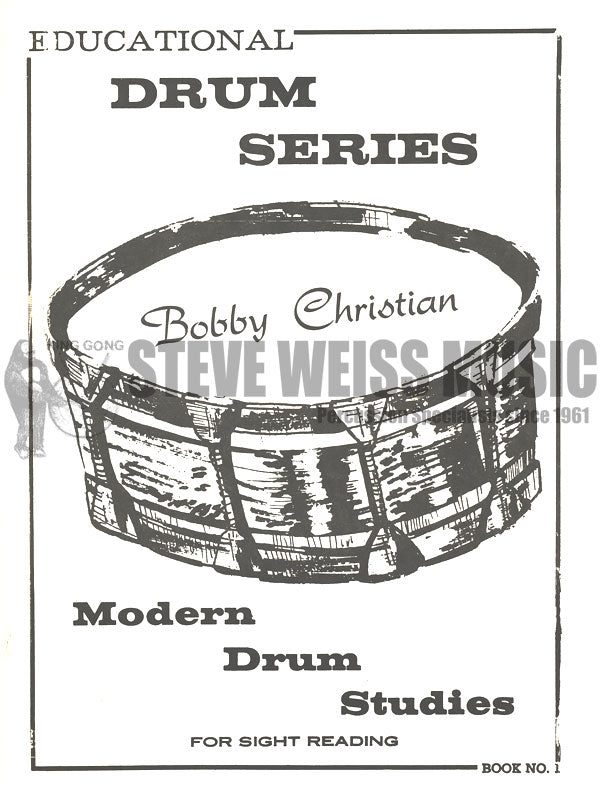 Christian-Bk 1 Modern Drum Studies