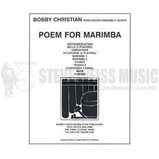 Christian-Poem for Marimba(SP)-2B/V/2X/2M/C/4T/P