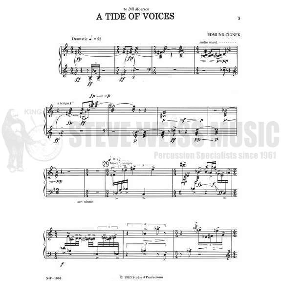 Cionek-Tide of Voices, A
