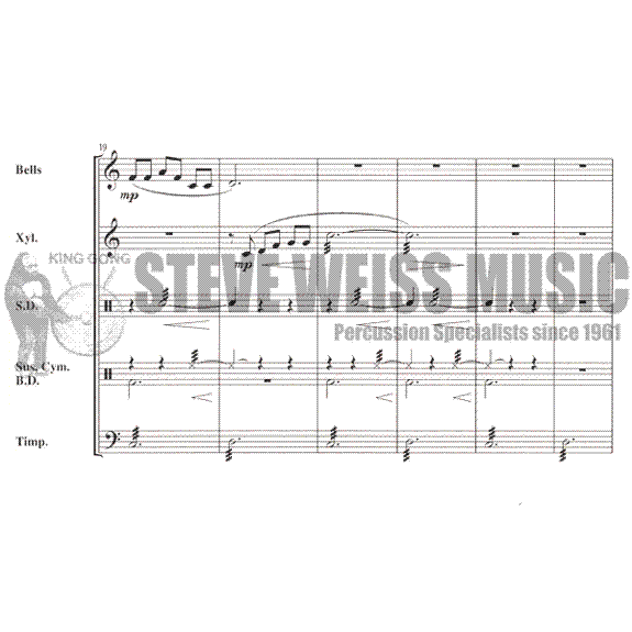 Cirone-Intermediate Percussion Ensemble Collection (SP)- B/X/2T/P
