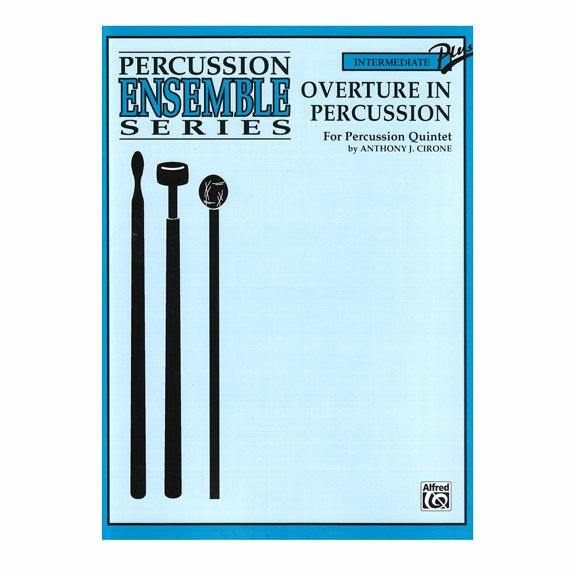 Cirone-Overture in Percussion (SP)-B/V/X/4T/P