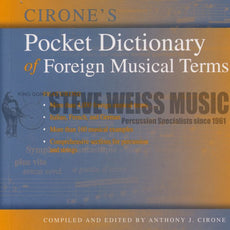 Cirone-Pocket Dictionary of Foreign Musical Terms