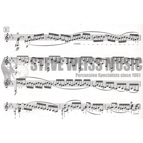 Cirone-Unaccompanied Solos for Marimba (Music of the Masters vol 5)