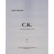 C K by Alice Henry