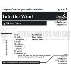 Coers-Into the Wind (SP)-B/2V/C/Cro./X/3M/4T/P/Synth./BG/ CB