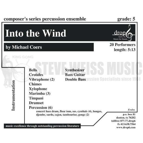 Coers-Into the Wind (SP)-B/2V/C/Cro./X/3M/4T/P/Synth./BG/ CB