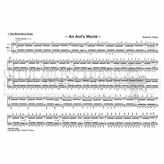 Cohen-An Ant's World (2S)-M (4 hands)