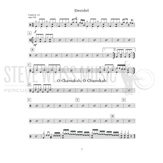 Colaneri-Holiday Percussion Show DRUM SET BOOK