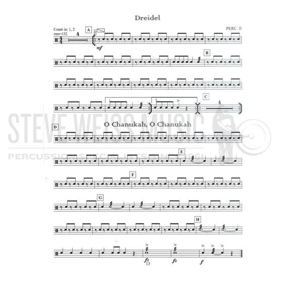 Colaneri-Holiday Percussion Show PERCUSSION 1 & 2 BOOK
