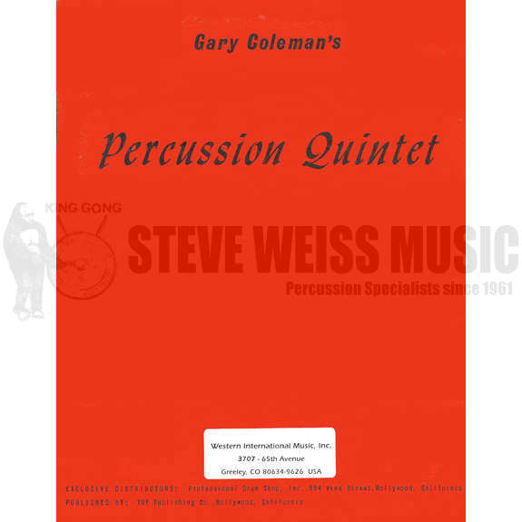 Coleman-Percussion Quintet(SP)