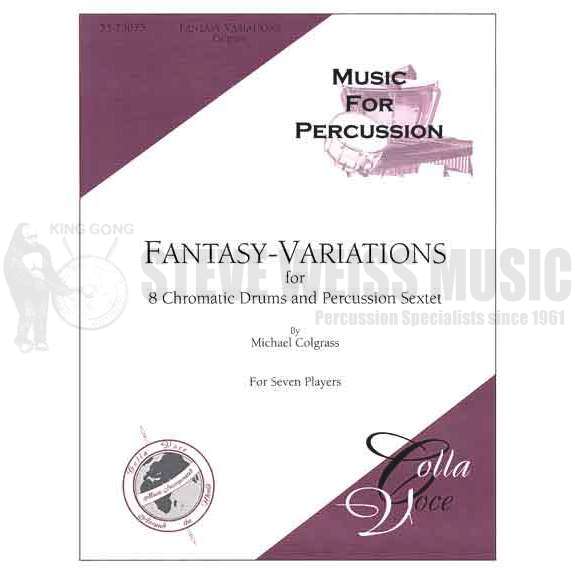 Colgrass-Fantasy-Variations for Eight Chromatic Drums