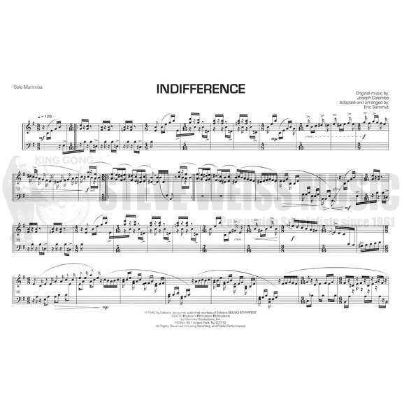 Colombo-Indifference arr. Sammut-M