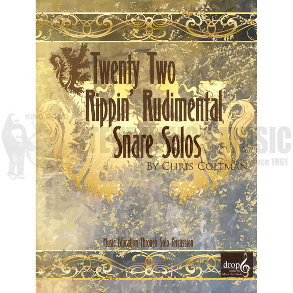 Coltman-22 Rippin' Rudimental Snare Solos-SD