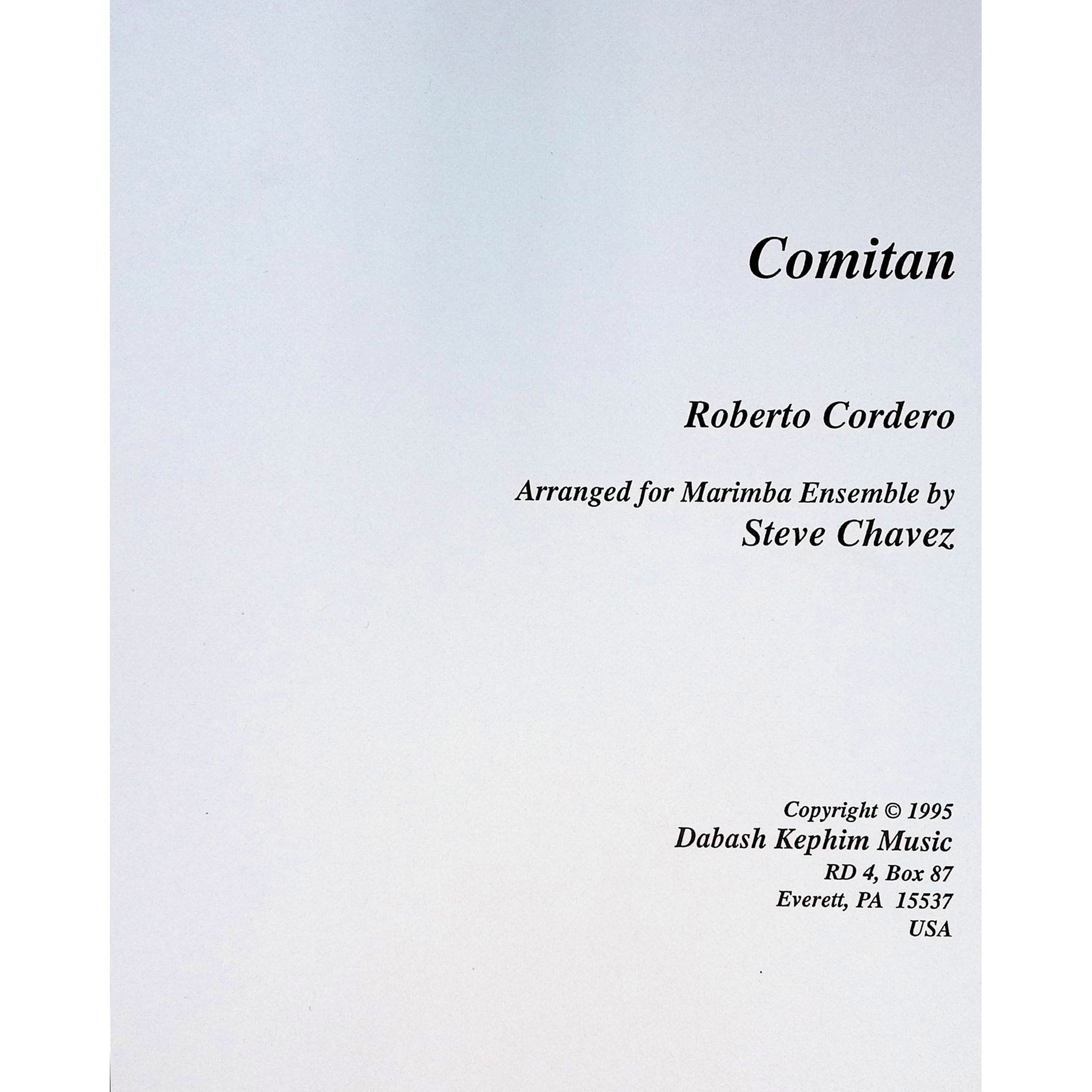 Comitan by Roberto Cordero