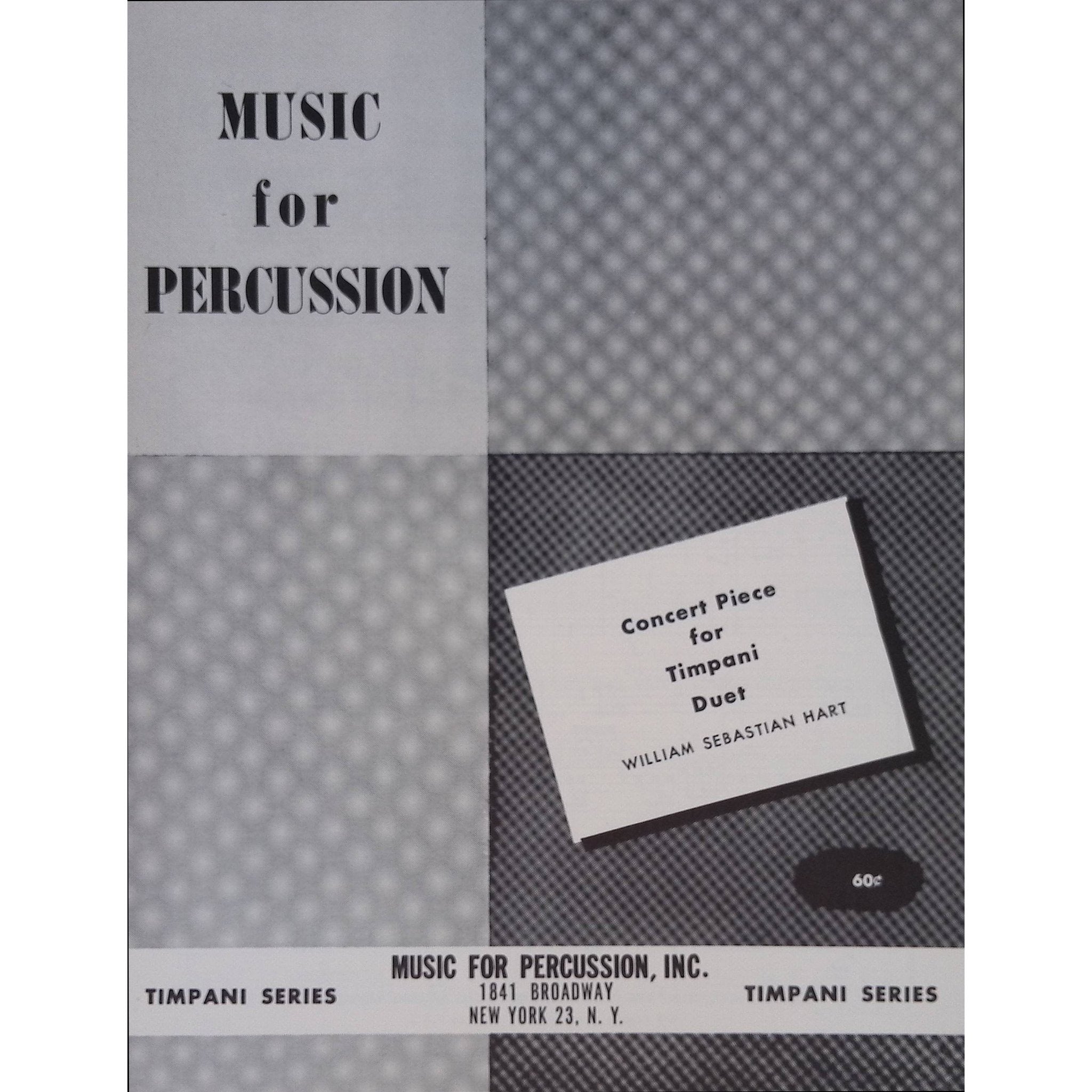 Concert Piece for Timpani Duet by William Hart