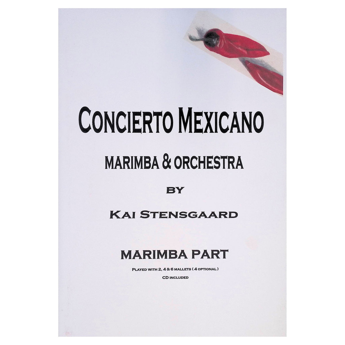Concerto Mexicano by Kai Stensgaard Marimba Part